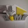 Brand New 3D Printed "HOME" Table Sign / Modern Decor Image 3
