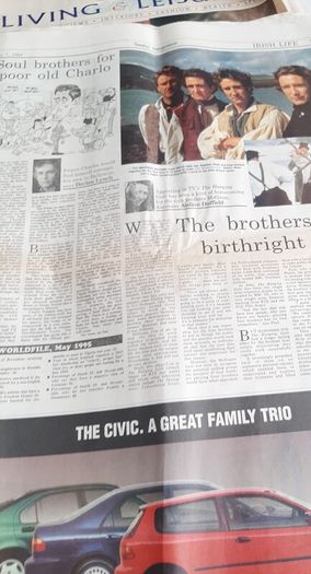 Vintage Sunday Independent 1995