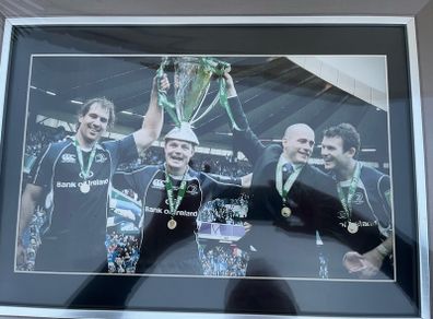 Leinster rugby nostalgia framed photo