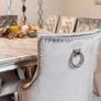 Marble top Dinning table sits 8 also 8 dinning chairs Image 2