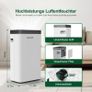 Dehumidifier 12L, Dehumidifier for Home & Clothes Drying 100m (40m), Timer, Auto Defrost, Quiet (40dB), 1.4L Tank, Continuous Drain, Built-In Pump, Automatic Mode, Ideal for Basement, Bedroom Image 7