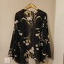 Floral dress with a waterfall jacket Image 5