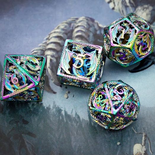 D&D dice set