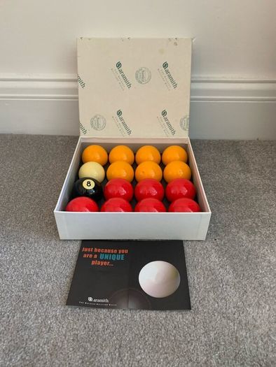 Aramith pool balls