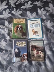 4 book lot on the Cavalier King Charles Spaniels