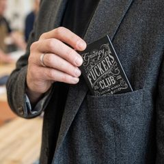 "Grumpy Fkers Club" Pop-Up RFID Wallet