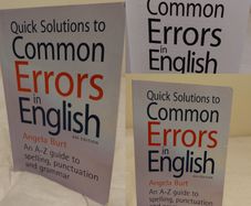 Quick Solutions To Common Errors In English Book