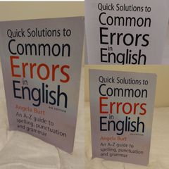 Quick Solutions To Common Errors In English Book