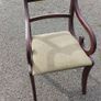 Solid mahogany table and chairs Image 3