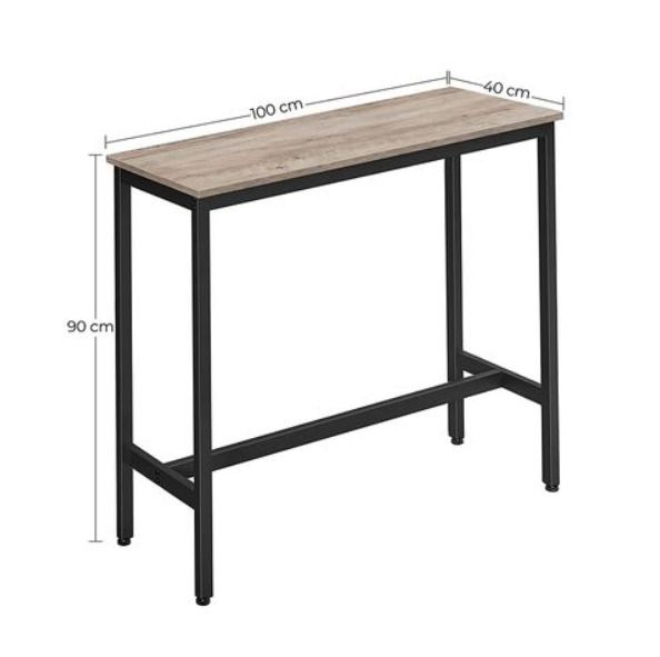 New Greige Bar Home Study Table - FREE P&P