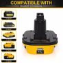 Battery Adapter DCA1820 for Dewalt 18V Tools Convert Dewalt 20V Lithium Battery for DC9096 DE9098 DE9096 with USB Image 4