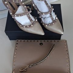 Occasion Heels And Matching Clutch Purse