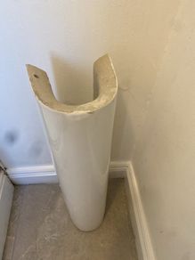 sink pedestal