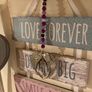 Beautiful Handmade Angel Wings Hanging Decoration Image 4