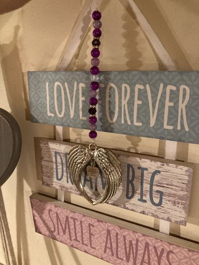 Beautiful Handmade Angel Wings Hanging Decoration