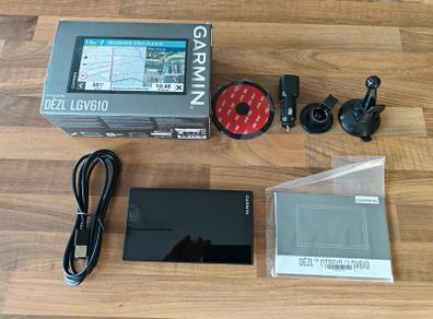 Garmin LGV 610 HGV sat nav - Eircodes - Europe map 2027