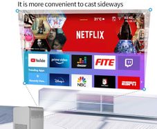 Portable 5G Wifi Cinema Experience Full HD Projector