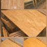 Kitchen table and 4 chairs in very good condition Image 4