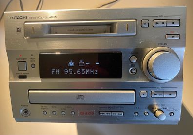 Hitachi MD/CD/radio Receiver AX-M7  Mini Disc CD Receiver Tuner for rapair