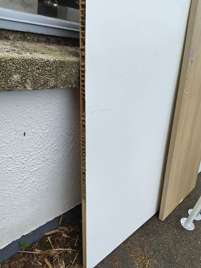A selection of Ikea desks and legs/trestles