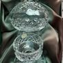 Rare 1980's Vintage Tyrone Crystal Foyle Tealight/Candle Holder Image 2