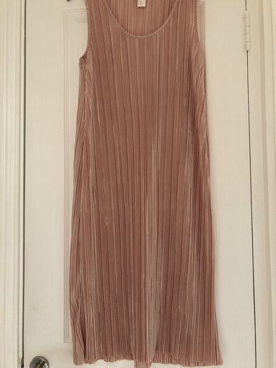 Champagne Sleeveless Dress H&M BNWT