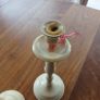 Laura Ashley Vintage Candle Sticks pair Image 3