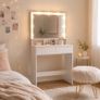 Dressing Table with Hollywood LED Mirror Image 2