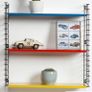 Vintage mid-century spaceage 100% genuine Tomado shelving c1960. Image 4