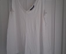 Dunnes White Cotton Top