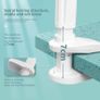 Baby Monitor Holder Universal Baby Camera Holder Baby Monitor Camera Mount Stand with Flexible Hose and Adjustable Clip and Fixed Straps Image 3