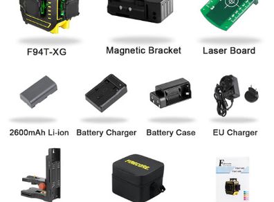 F94T-XG 3 12 Lines 3D Green Laser Level Self-Leveling 360 Horizontal And Vertical nivel laser(F94T-XG)