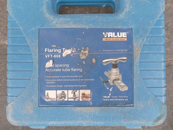 Value VFT-808 manual eccentric flaring tool