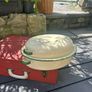 Vintage Beige Enamel Roasting Tin Image 8