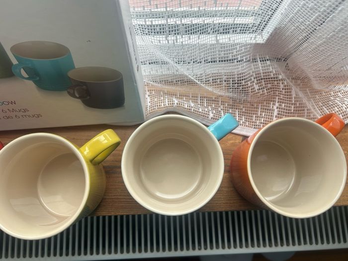 5 Le Creuset Mugs