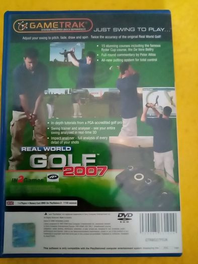 Real World Golf 2007 PlayStation 2 Ps2 Games Original