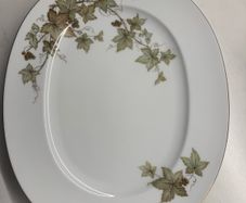 Noritake Ireland serving plate | vintage floral | large oval