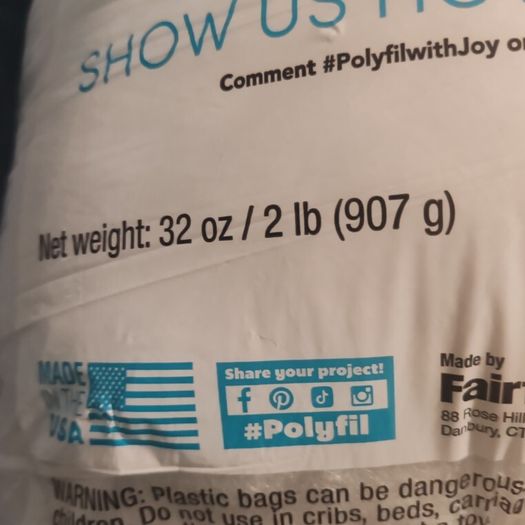 Poly-fil fiber fill