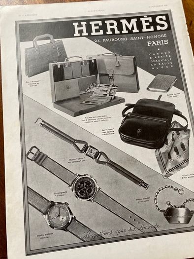 Antique Hermes Ad