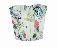 Bridgerton floral bustier nwt