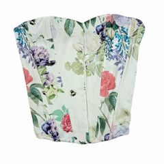 Bridgerton floral bustier nwt