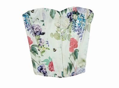 Bridgerton floral bustier nwt