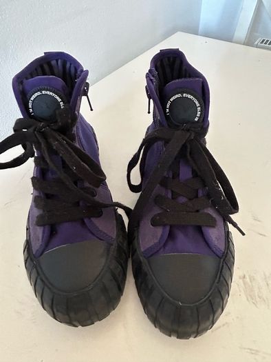 Zara Wednesday Addams Trainers 34