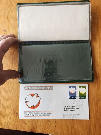 Irish Times First Day Covers X 4  In Beautiful  Presentation Folder. In Very Good Condition.