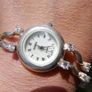 Vintage INDURO Watch for Women, Sterling Silver Bracelet Watch, Handmade 925 Sterling Silver Watch, Watch for Her Birthday Gift, Ladies Watch Japan Made (Works well, fresh battery) Image 2
