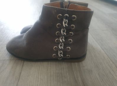 Girl River island chain boots 24 uk7