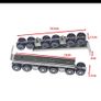 Wheels Roller draw rail hanging Image 3