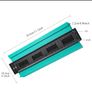 250mm(5inch/10inch) Profile Contour Gauge Irregular Profile Contour Gauge is designed for winding pipes, circular frames, ducts and many objects. Simply press the tooth against the object to match the contour and then track the shape you need. For Irregul Image 3