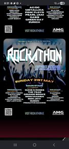 2 rockathon tickets