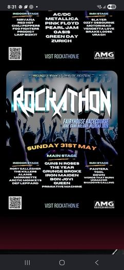 2 rockathon tickets